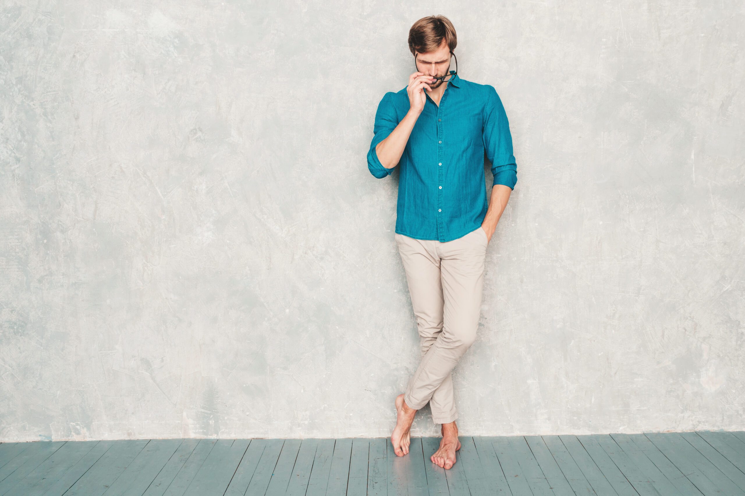 Pantaloni di lino uomo