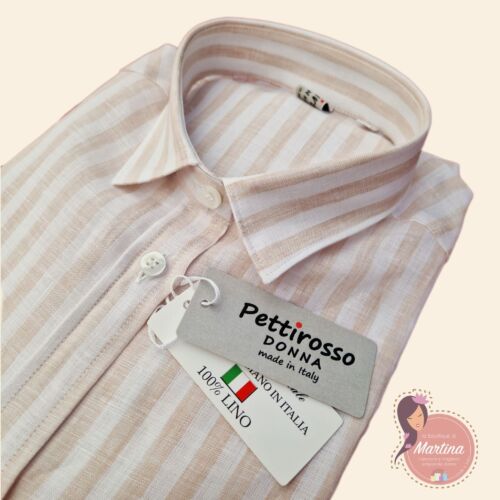 Riga Sabbia Lino - Pettirosso Donna